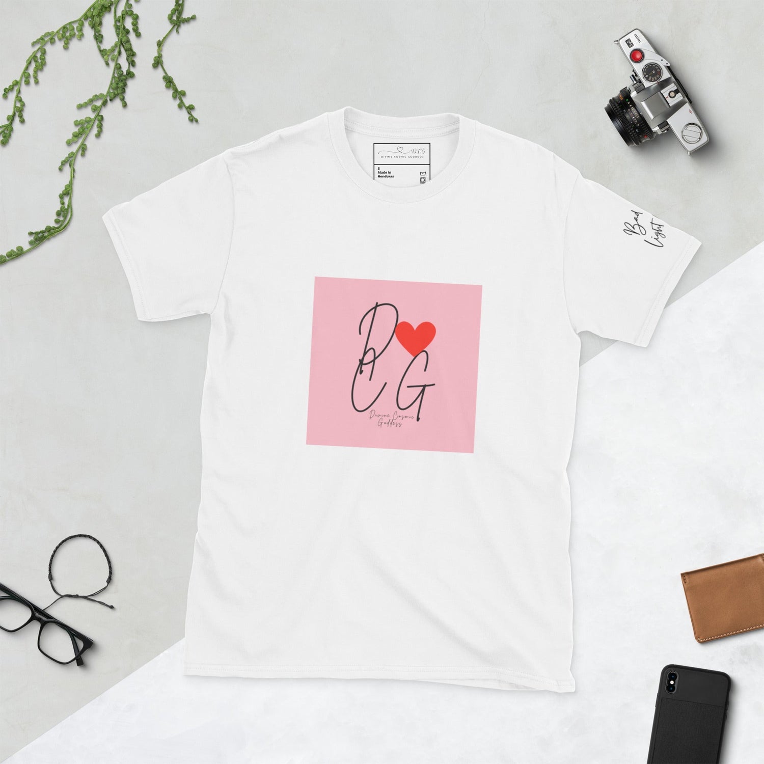 The White and Pink Designer T-Shirt Collection