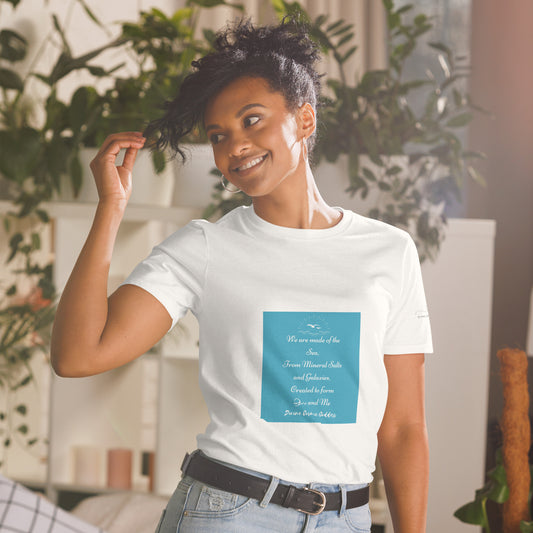 We are Made of the Sea - soft and sustainable t-shirt