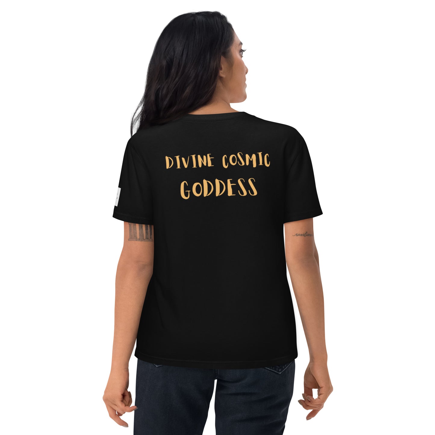 Divine Cosmic Goddess - organic 100% cotton t-shirt