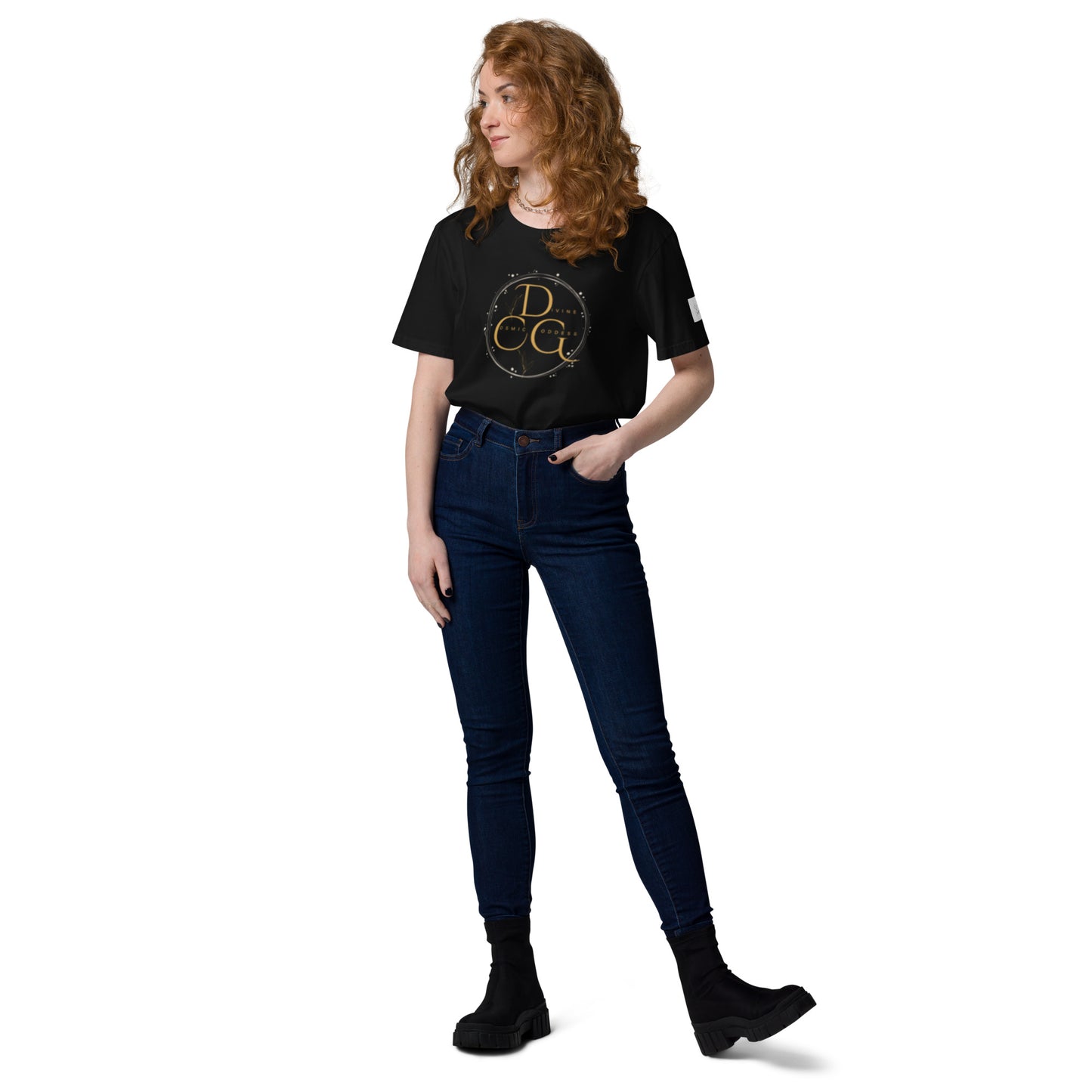 Divine Cosmic Goddess - organic 100% cotton t-shirt