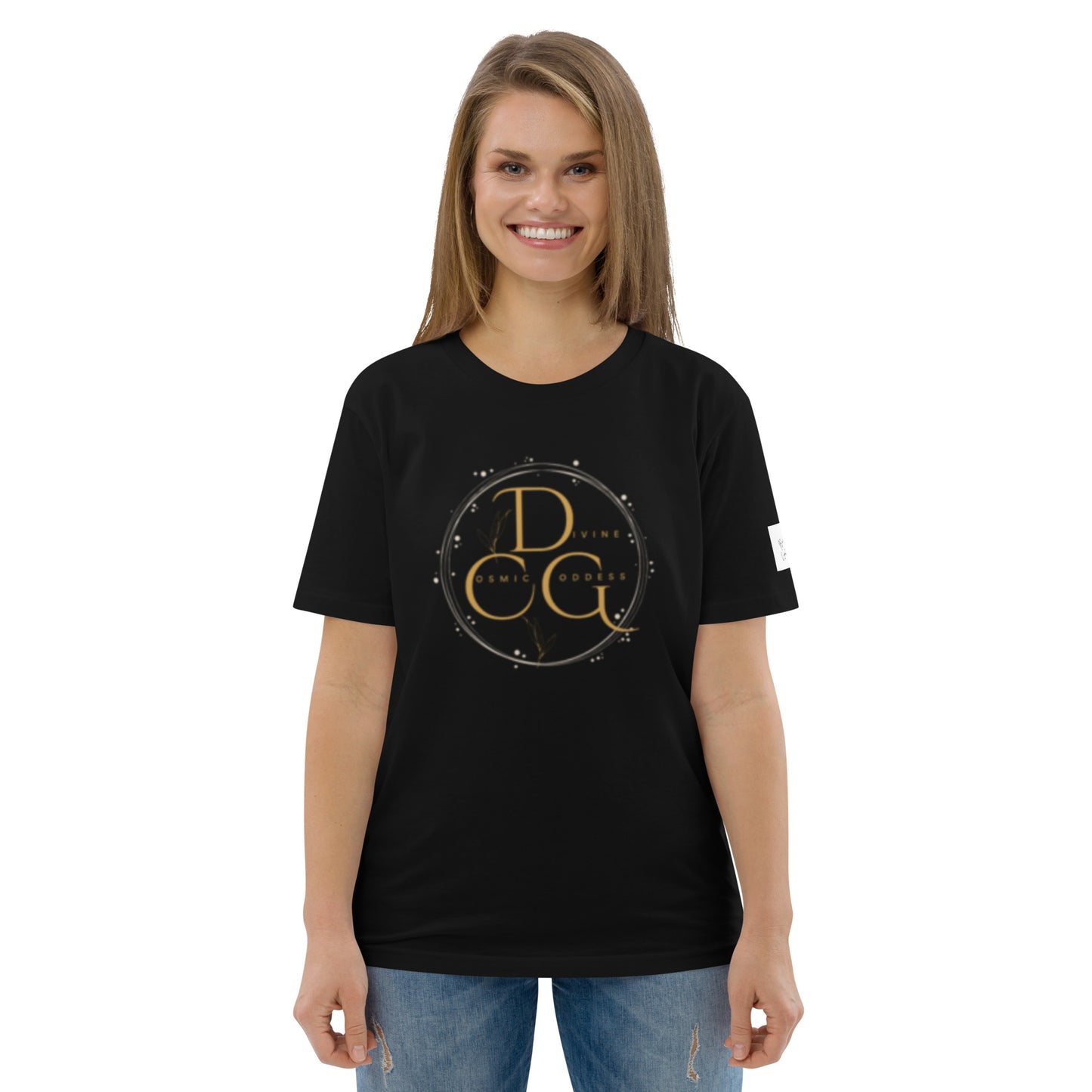 Divine Cosmic Goddess - organic 100% cotton t-shirt