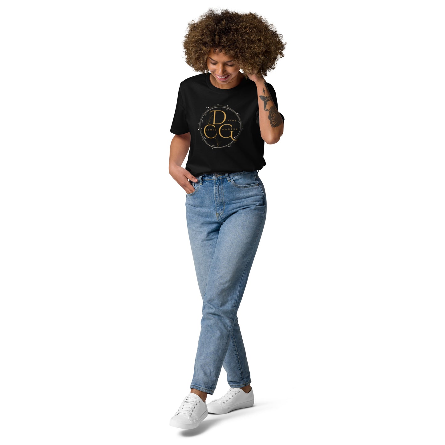 Divine Cosmic Goddess - organic 100% cotton t-shirt