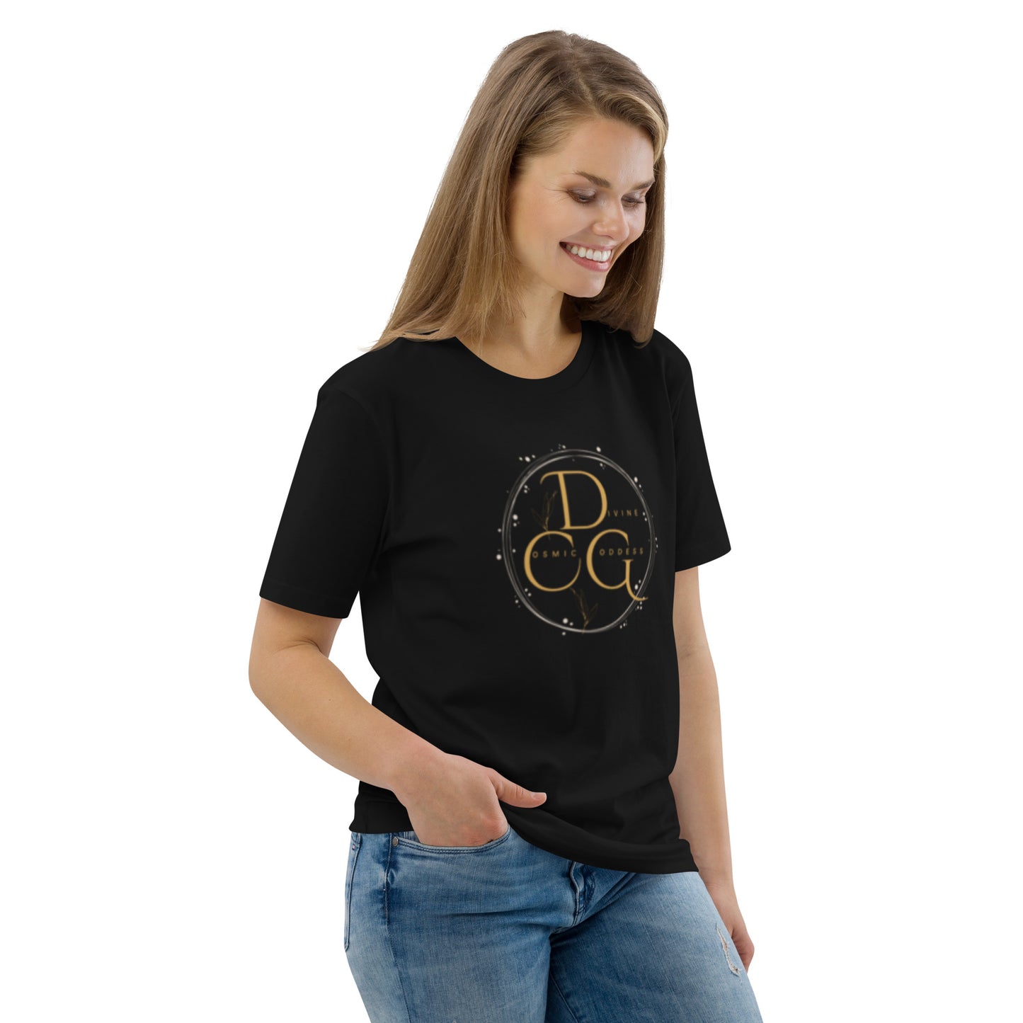 Divine Cosmic Goddess - organic 100% cotton t-shirt