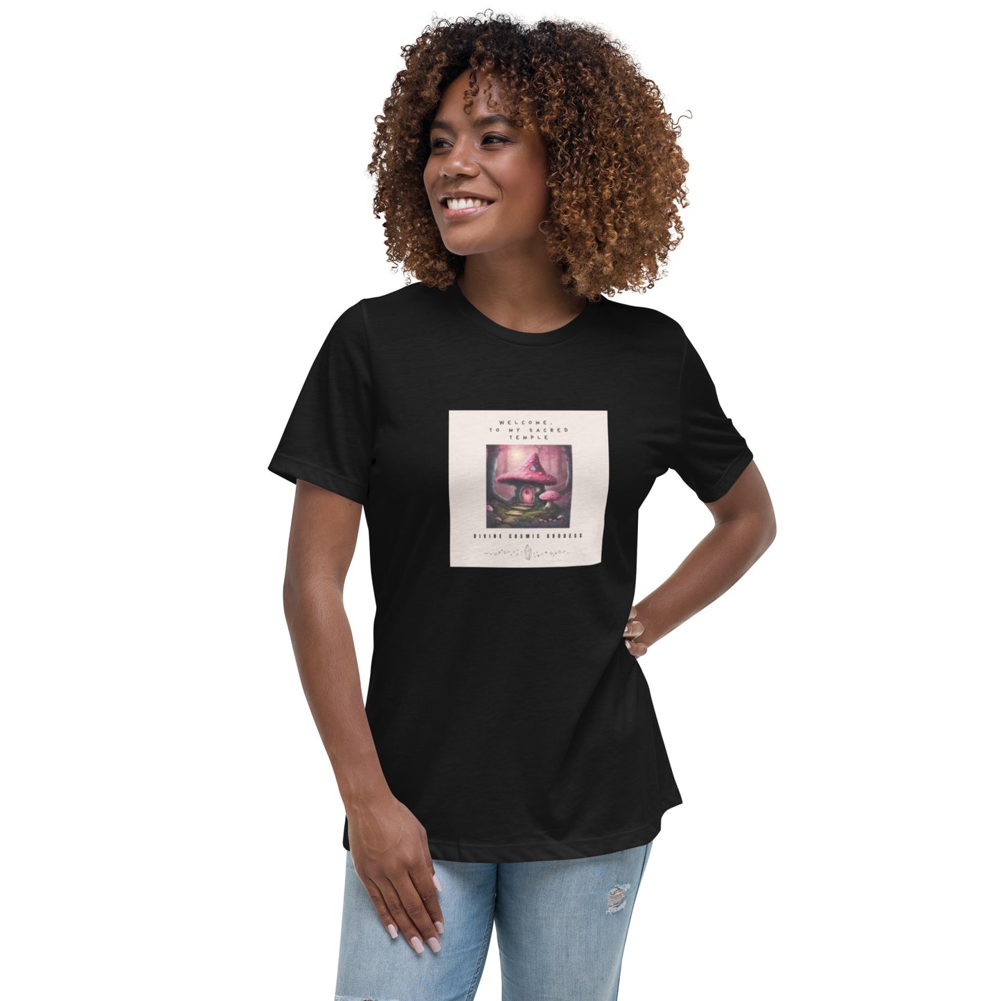 Welcome to my Sacred Temple - soft and sustainable t-shirt