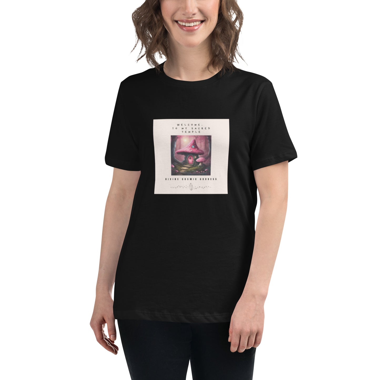 Welcome to my Sacred Temple - soft and sustainable t-shirt