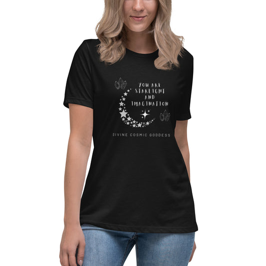 You are Starlight and Imagination - soft and sustainable t-shirt