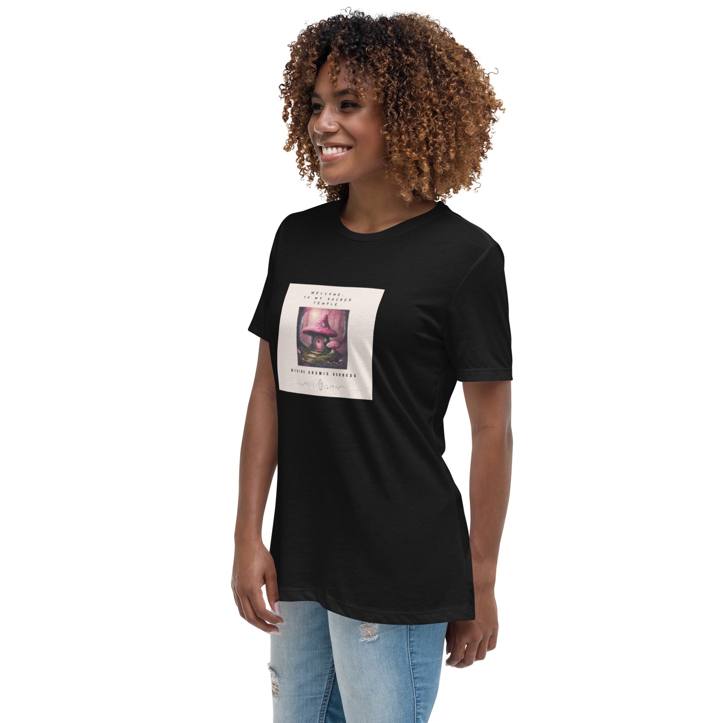 Welcome to my Sacred Temple - soft and sustainable t-shirt